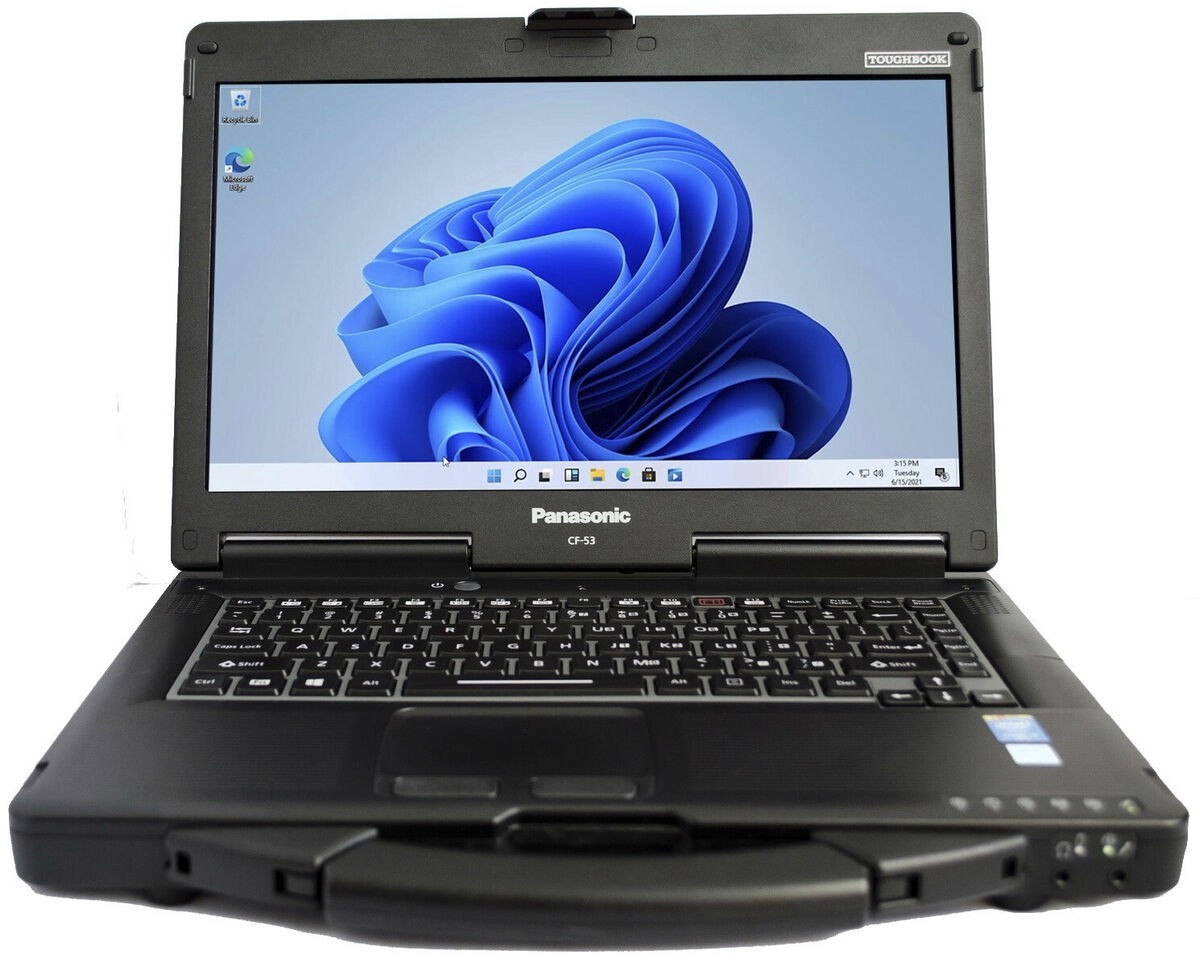 Panasonic Toughbook CF-53 Core i5-4310U @2.00GHz 15.4″ 1TB SSD 16GB RAM Win10