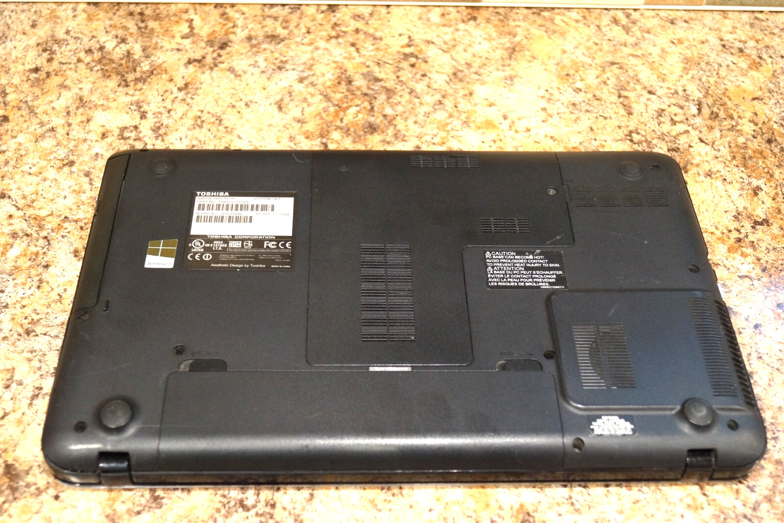 Activated 25H2 WIN11 PRO Toshiba S855-S5165 Gen3 i7@2.40GHz,8GBRAM 250GB SSD