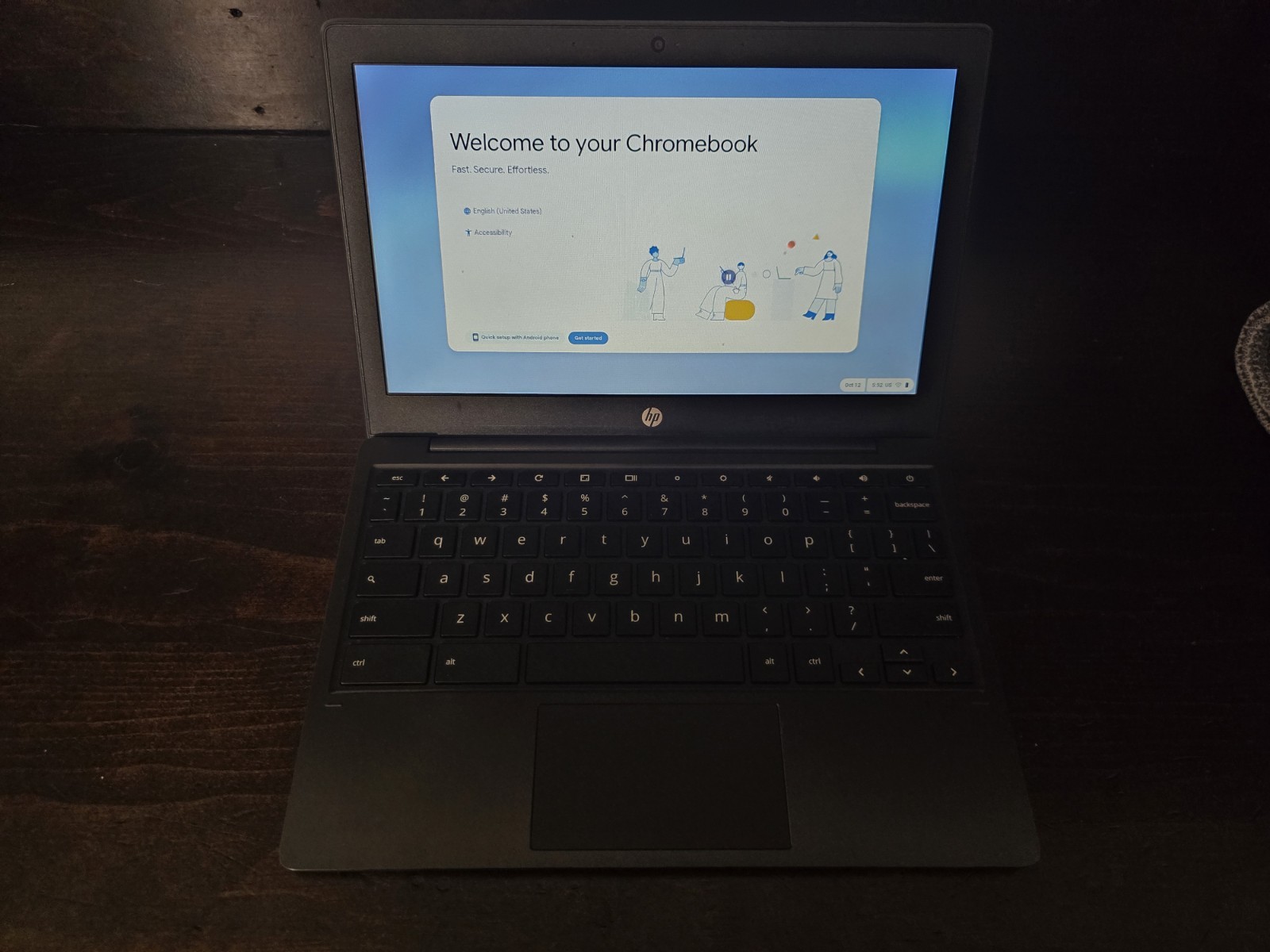 HP Chromebook 11a 11a-na0010nr 11.6″ (32GB eMMC, MediaTek MT8183, 2.00 GHz, 4GB