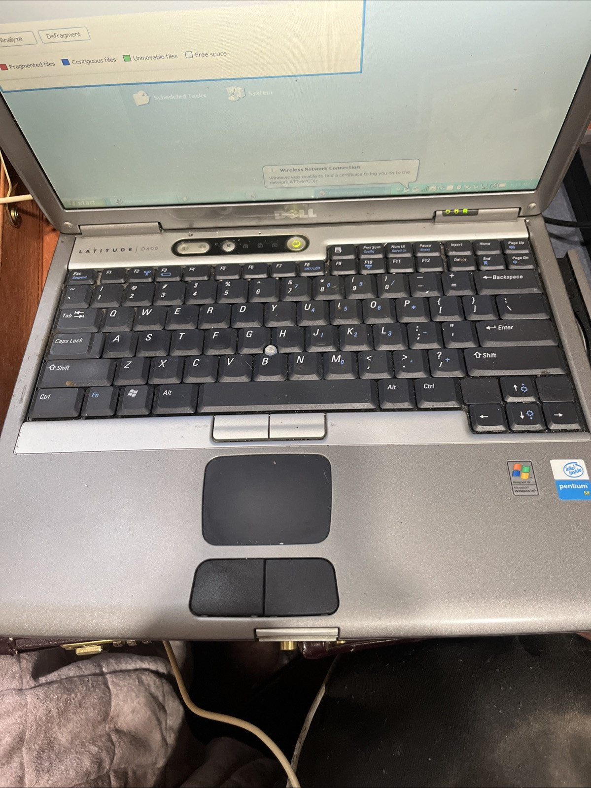 Dell Computer Corporation Dell LATITUDE D600 Intel(R) Pentium(R) M processor 140