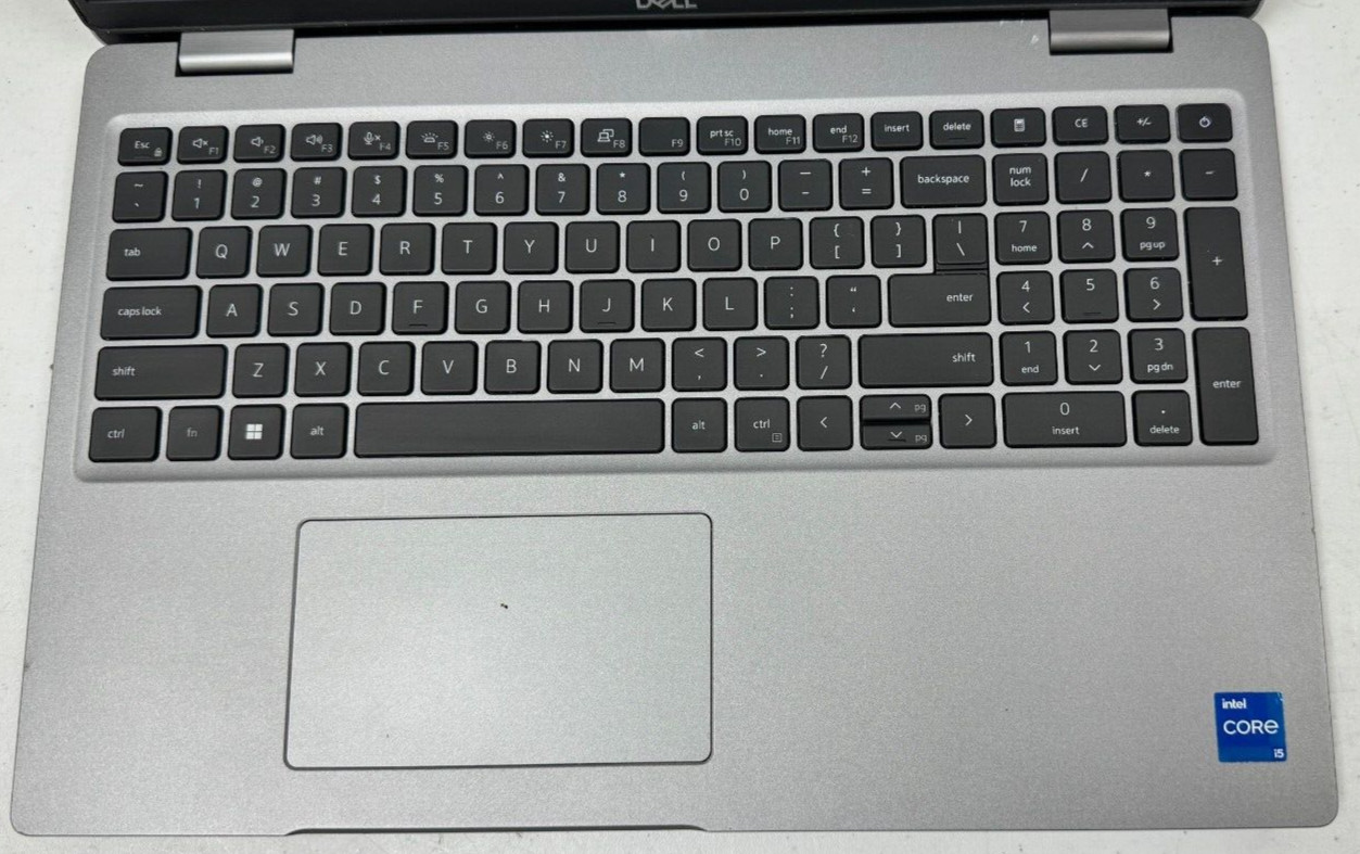 Dell Precision 3560 Laptop 2.6 GHz i5-1145G7 8GB 256GB SSD Webcam