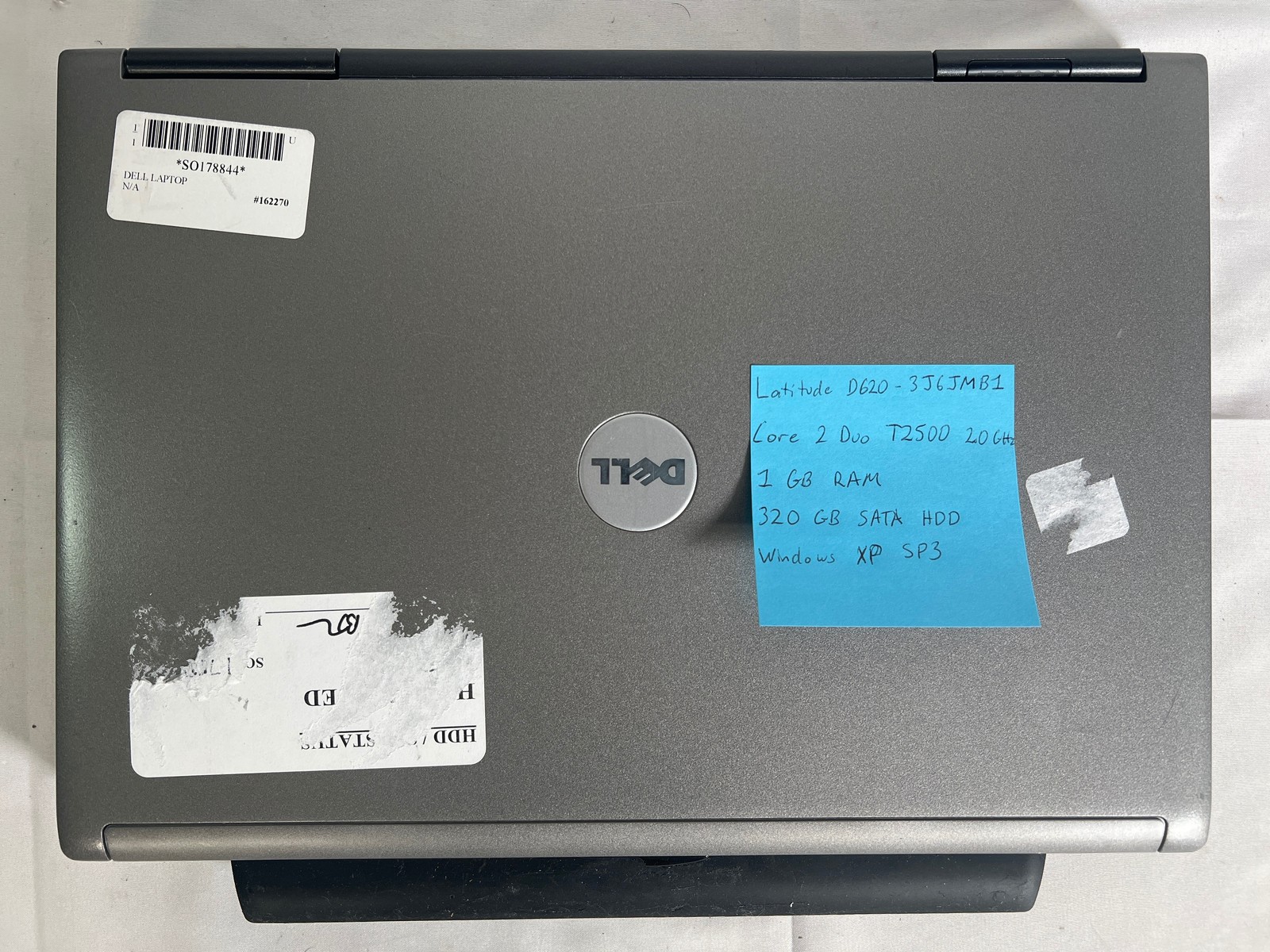 Dell Latitude D620 WinXP Core 2 Duo T2500 2.00GHz 1 GB 320 GB 14″ rs232
