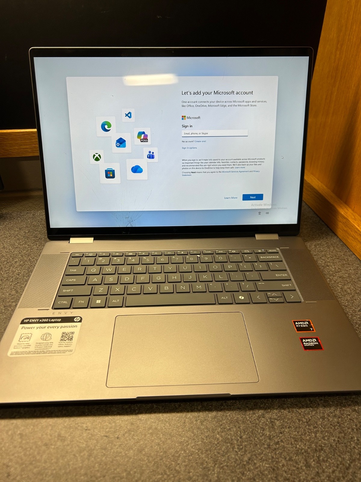 HP Envy x360 15.6″ (AMD Ryzen 7 5700U, 1.80GHz, 16GB RAM, 1TB SSD) Laptop -…