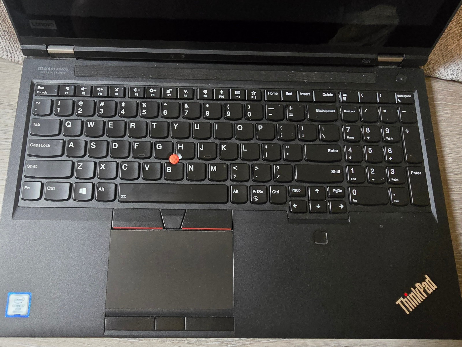 Lenovo Thinkpad p53 – i7 9850H – 32gb Ram – 256gb NVME – RTX 3000 – Dock –