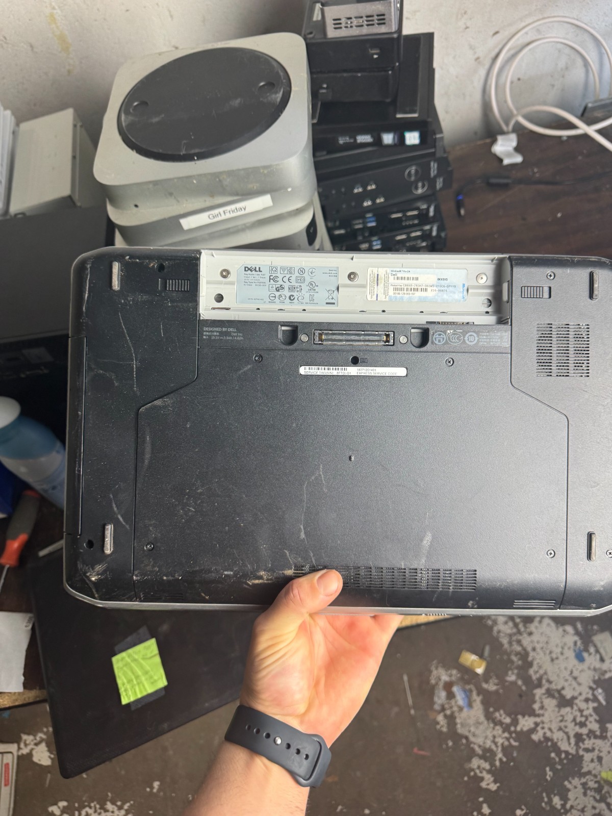 Dell Latitude E5520 Core i5 Laptop for Parts/Repair #5298