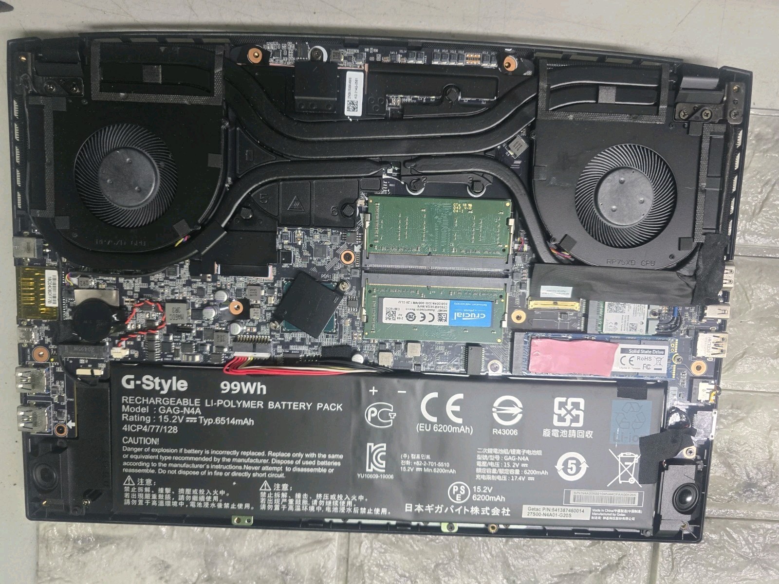 Gigabyte Aero 15 YD 15.6″ 4K Core i7 NVIDIA RTX 3060 16GB 1TB SSD *READ DETAILS*