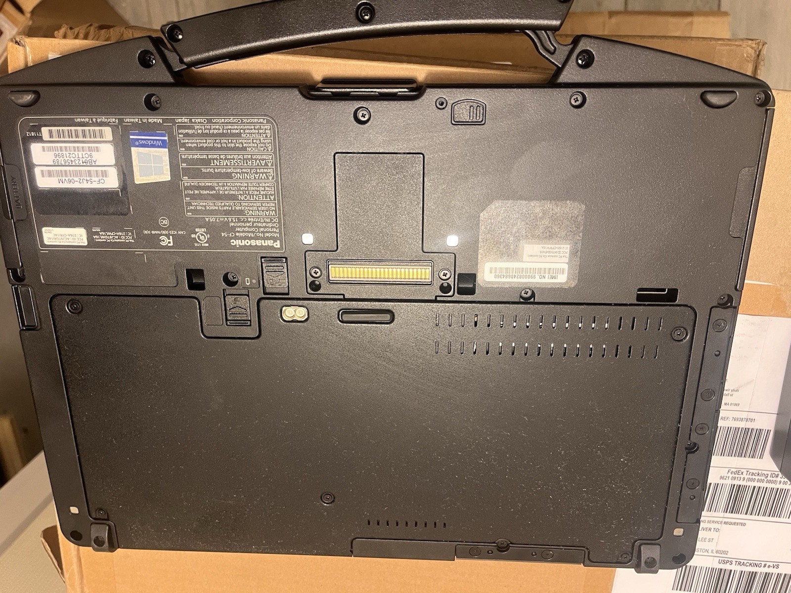Toughbook Panasonic CF-54 MK3 Intel, Core i5-7300U 32GB RAM 1TB SSD Win11 Pro
