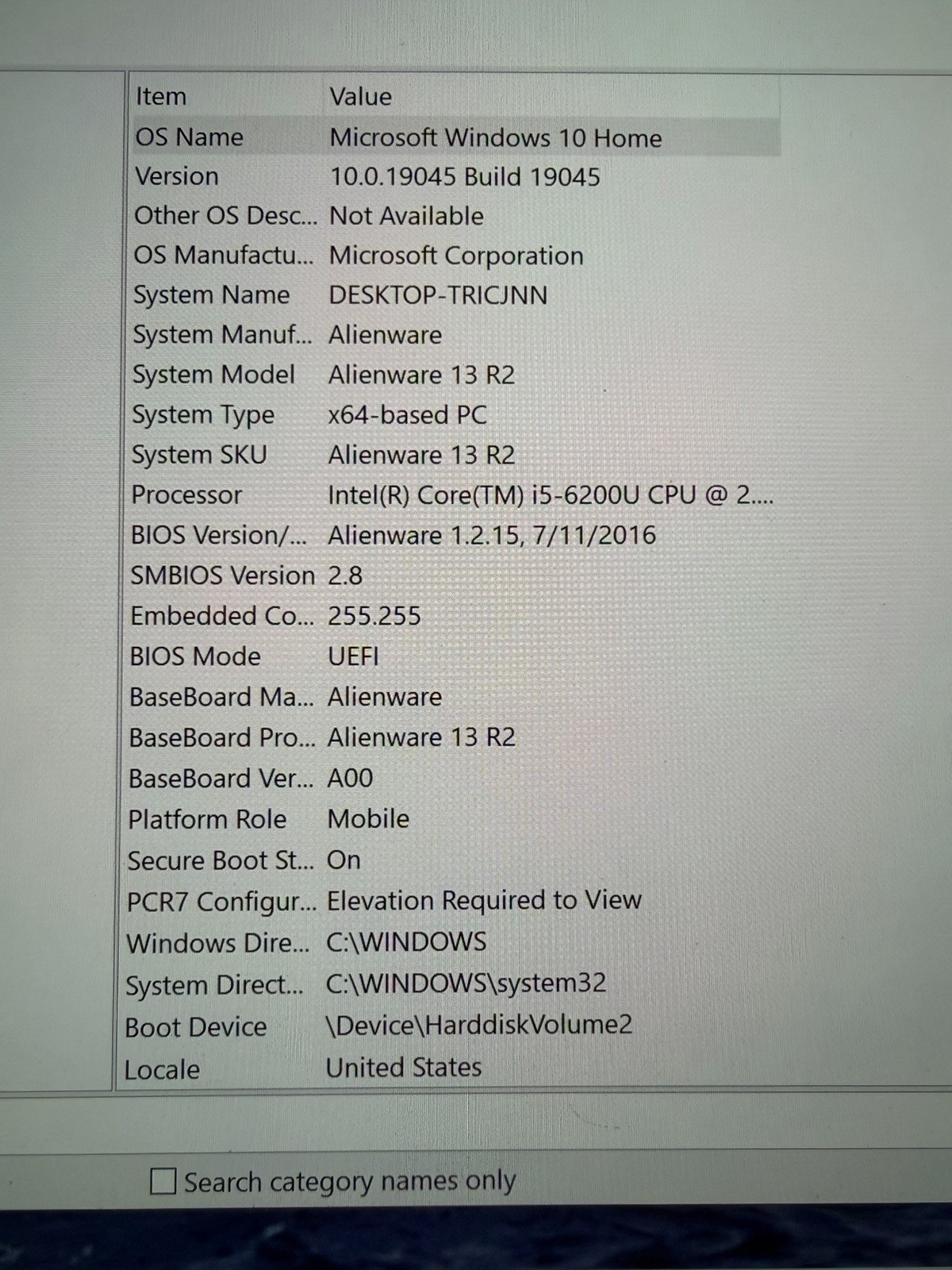 USED RESET Alienware 13 R2 13in Gaming Laptop i5-6200U 8GB 500GB SSD GTX 960M