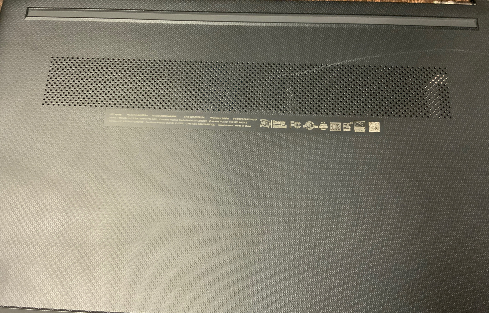 ⚡️HP 14″Laptop Intel Core i3-1005G1 4gb Ram 128gb SSD‼️ Read 👇