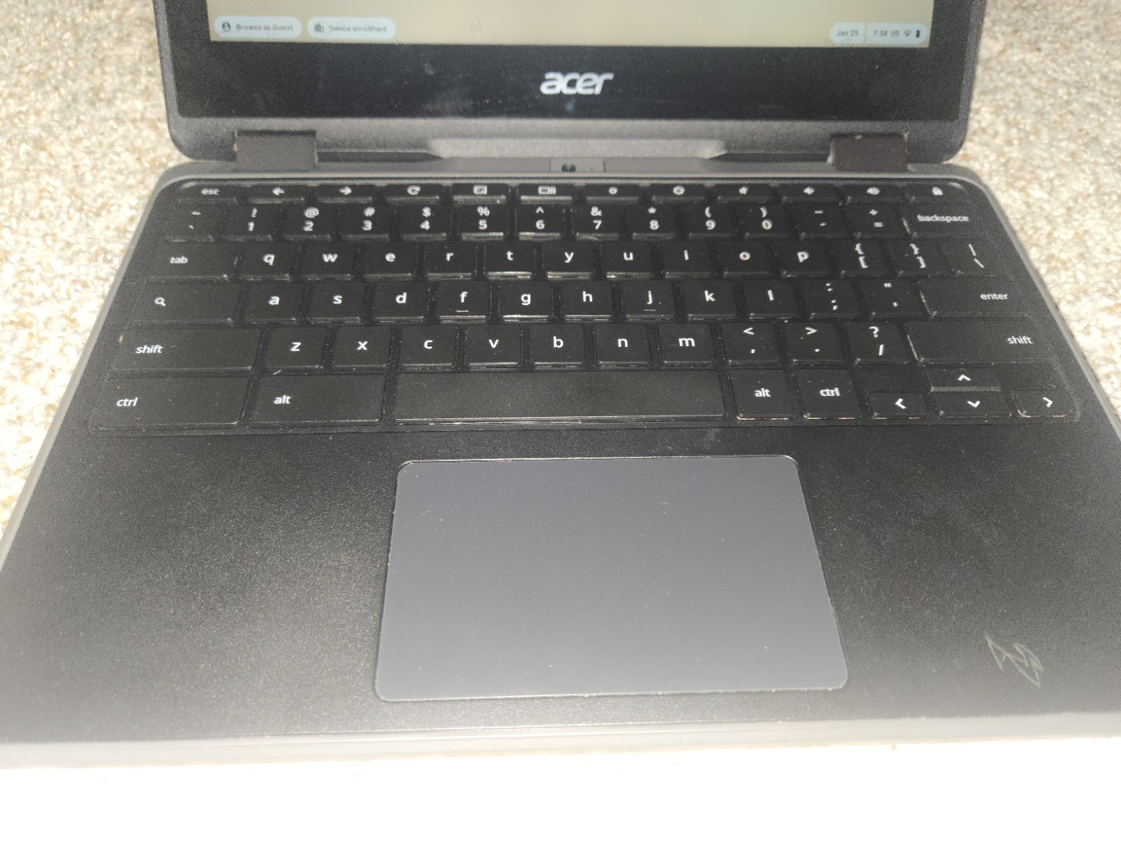 Acer Chromebook Spin 11 2 in 1 11.6″ Touchscreen Intel 4GB RAM 32GB HD