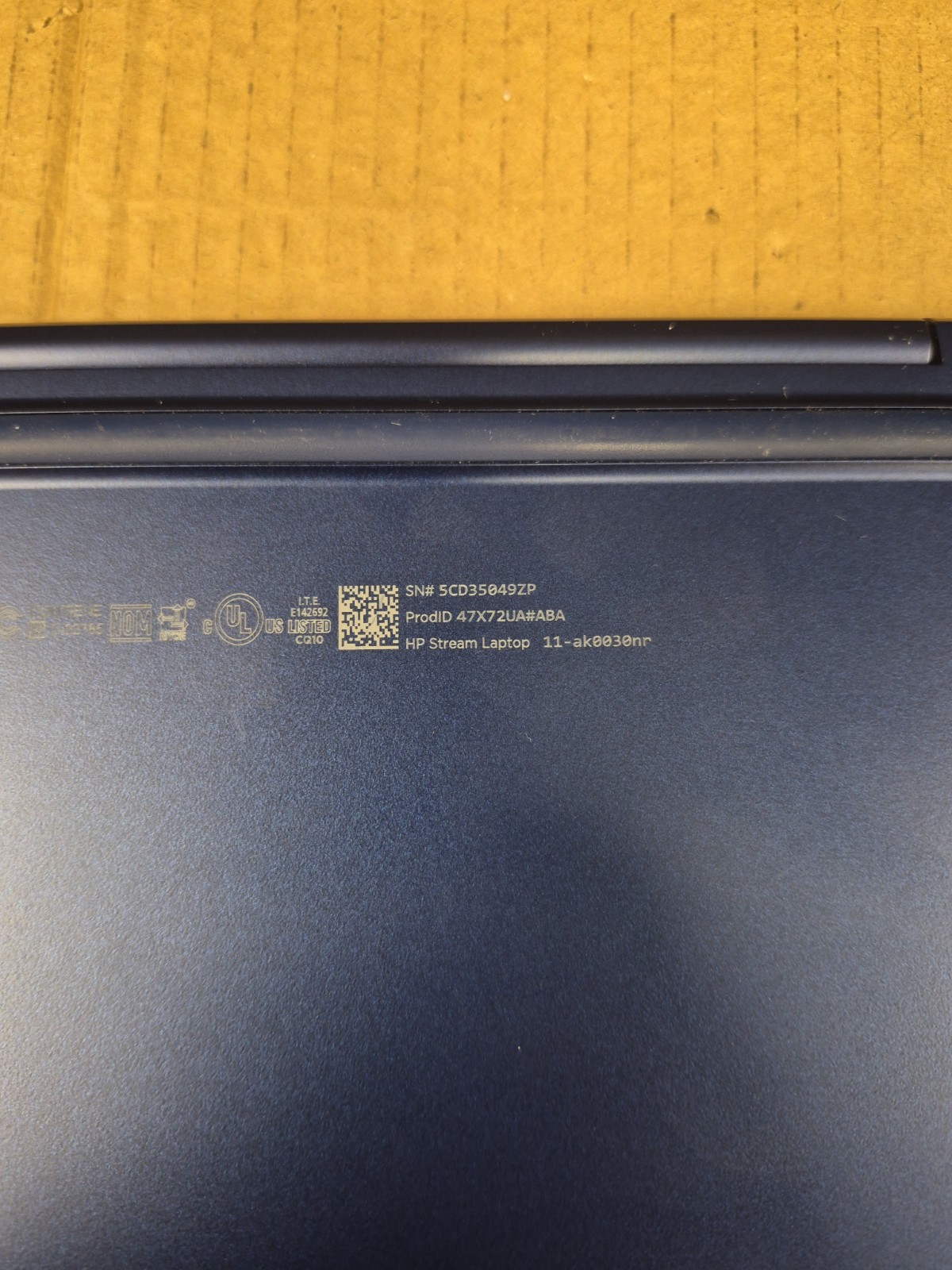 HP Stream RTL8822CE 11.6″ x5-E8000 1.04GHz 4GB RAM 64GB SSD