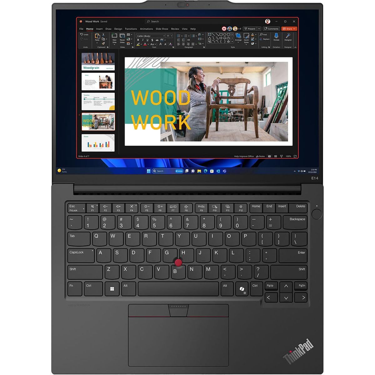 Lenovo THINKPAD E14 AMD G6, AMD RYZEN 5 7535U (2.90GHZ, 16MB), 14 1920 X 1200