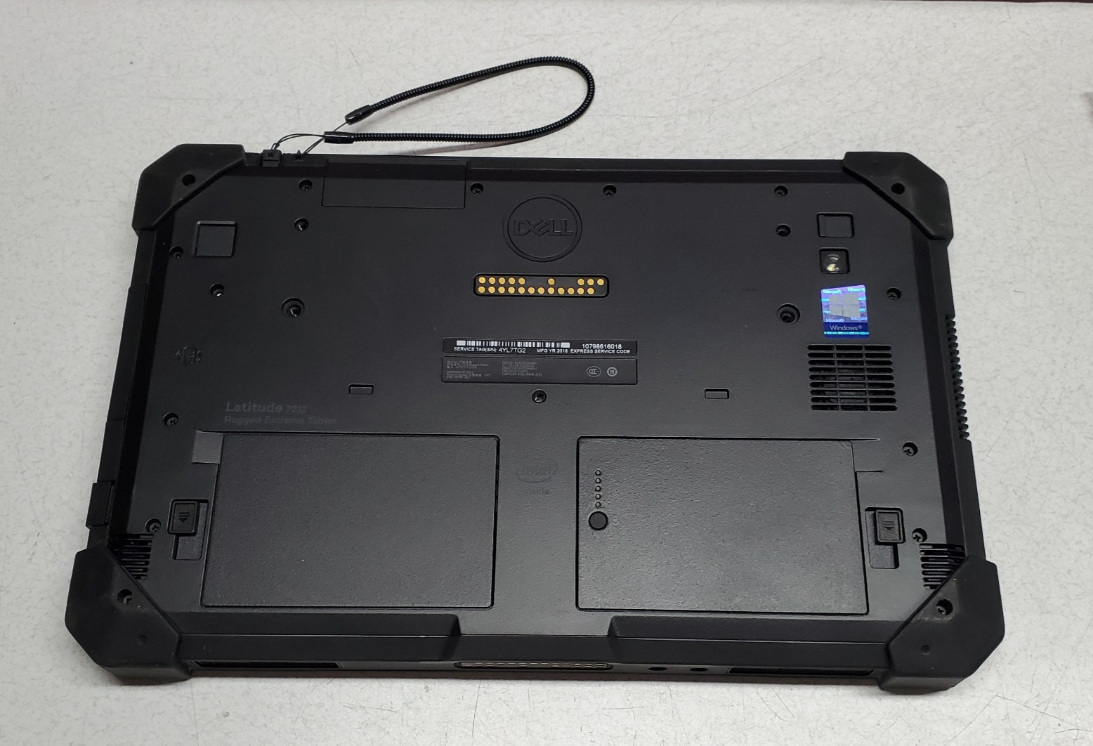 Dell Latitude 7212 Rugged Ext/ i7-8650U 1.9G/16G Ram/128G M.2/Win11Pro(SEE DESC)