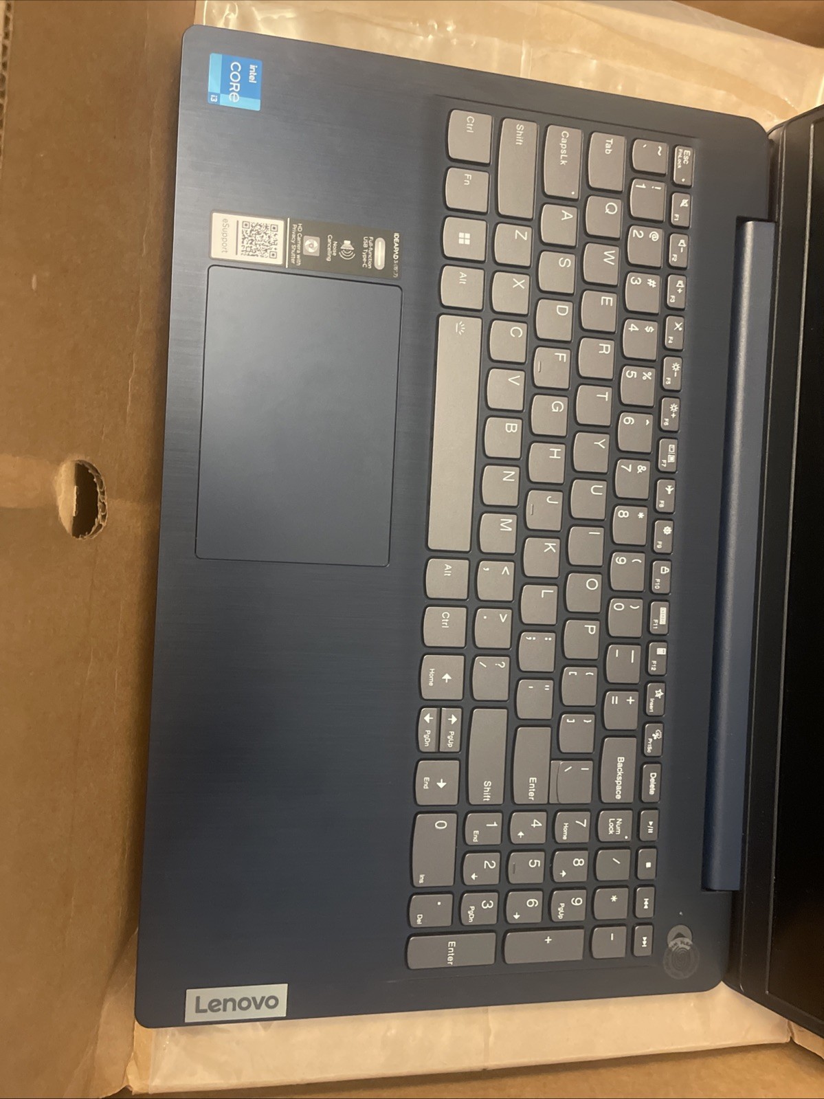 Lenovo Laptop Ideapad 3 15IAU7 Intel Core i3 Windows 10