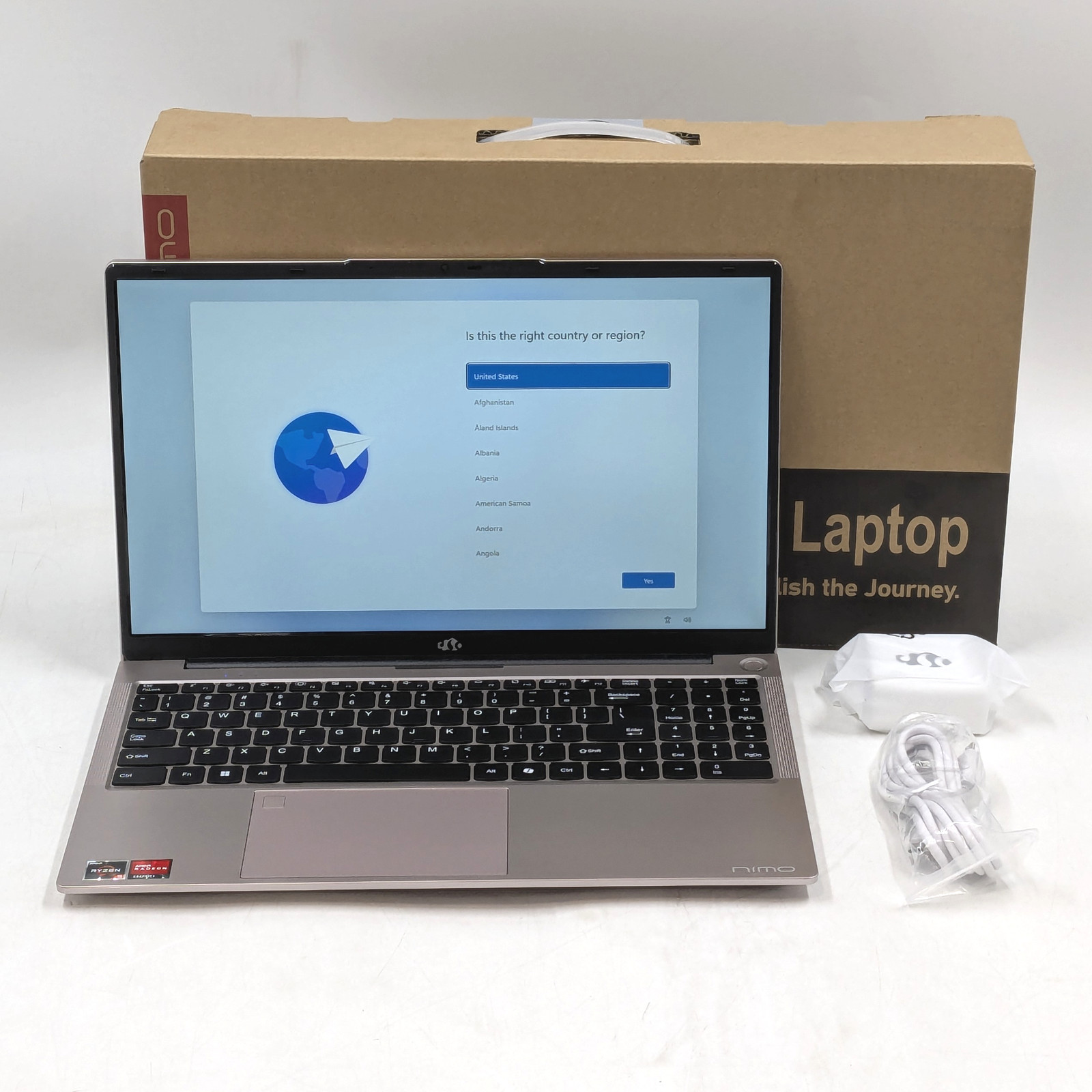 Nimo N152 15.6″ Laptop AMD Ryzen 5 3500U 16GB DDR4 1TB SSD Windows 11 Home