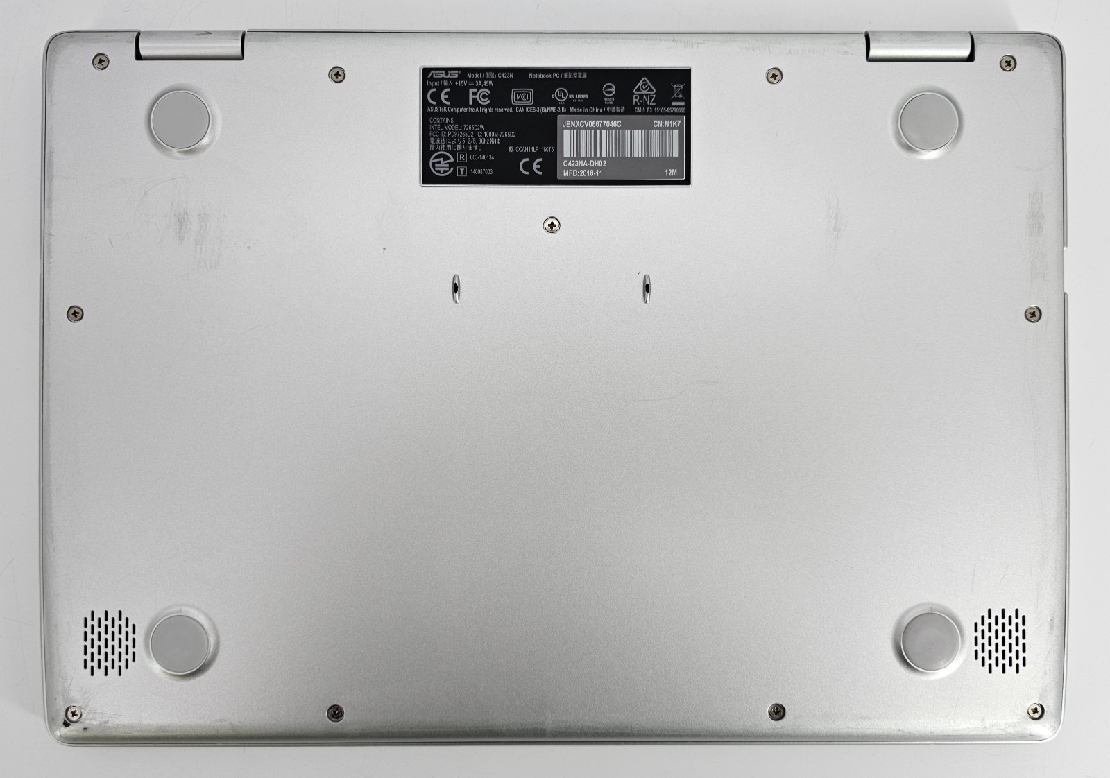 ASUS C424M – 14″ Chromebook – Intel Celeron N4020 @ 1.10GHz 4GB RAM 64GB SSD