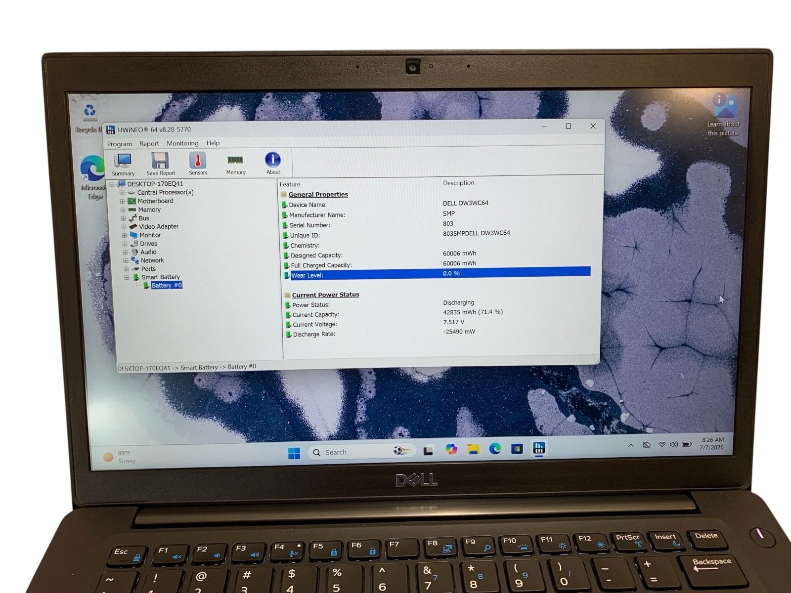 Dell Latitude 7490 Core i7-8650u 1.90GHz 256GB SSD 16GB RAM Win11 Pro Laptop