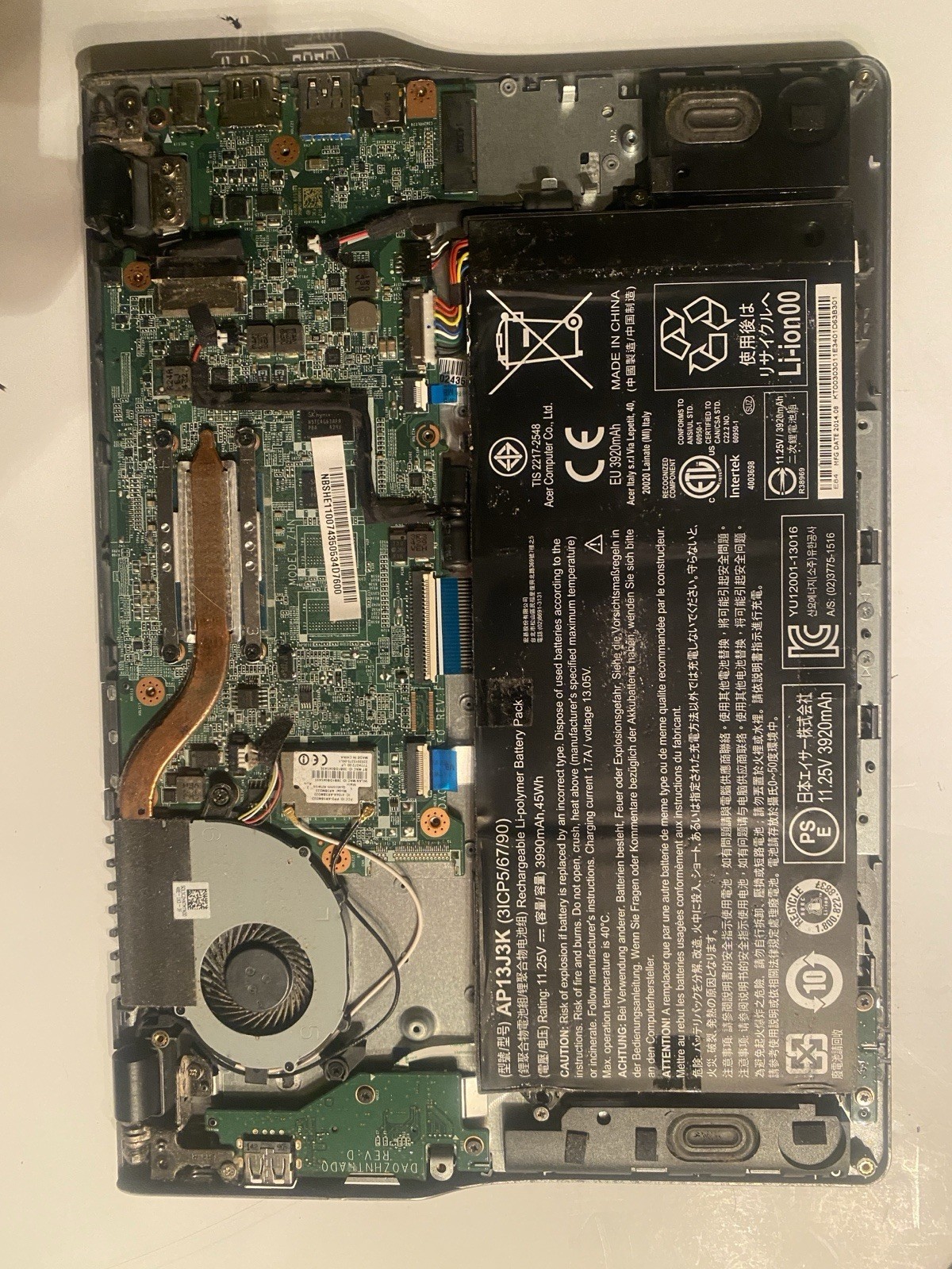 Acer ZHN Chromebook C720 Series 11.6″