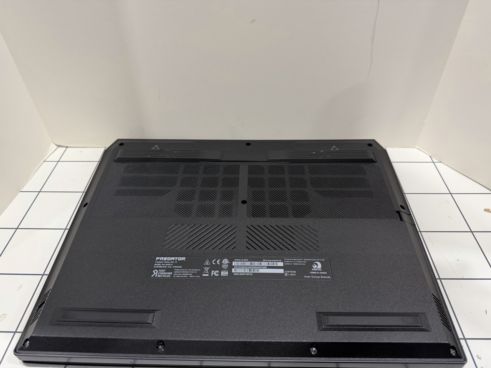Acer Predator Helios Neo 16 PHN16-72 i9-14900HX 2.2GHz 16GB RAM 1TB SSD RTX 4060