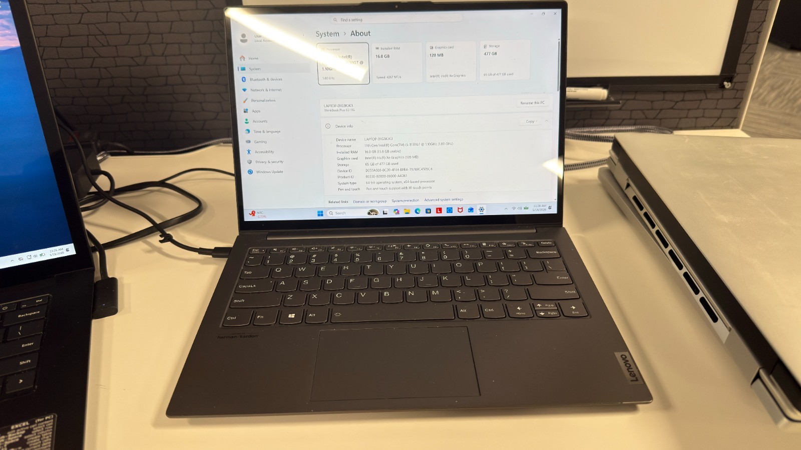 Lenovo ThinkBook 13s G2 13.3″ (512GB SSD, Intel Core i5 11th Gen., 4.20 GHz,…