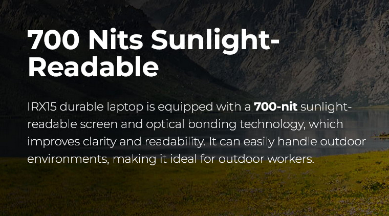 Munbyn Rugged Laptop IRX15