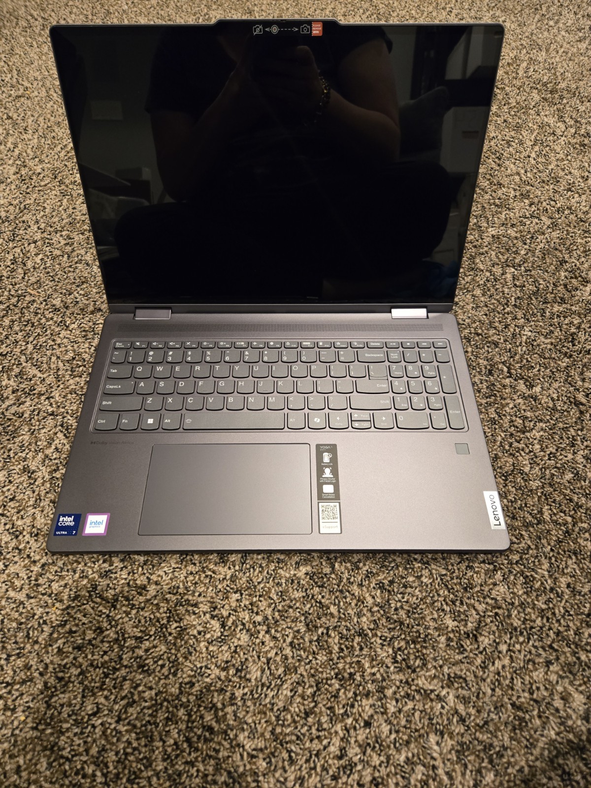 Lenovo Yoga 7i 2-in-1 16″ 2K Touchscreen Laptop, Ultra 7 155U, 16GB, 1TB SSD