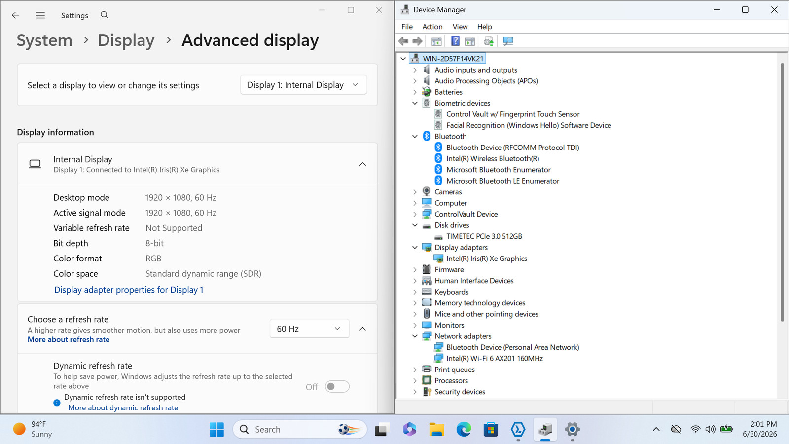 Dell Latitude 7320 13″ FHD Touch I7-1185G7 512GB SSD 32GB W11P Webcam Backlit