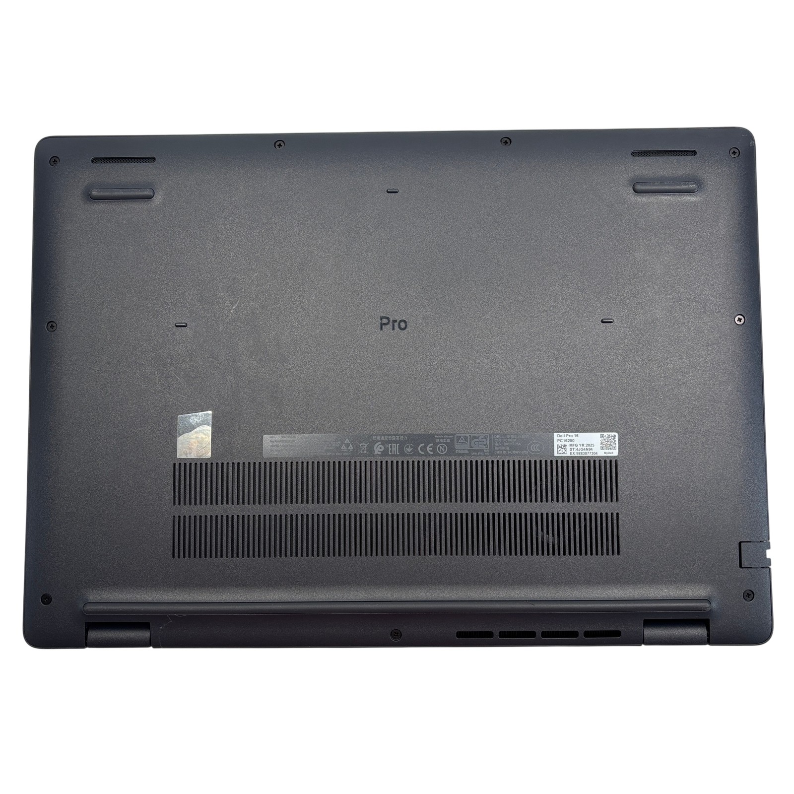 Dell Pro 16 PC16250 Win 11 Pro Intel Core 7 150U 1.8GHz 16GB RAM 256GB SSD 16″