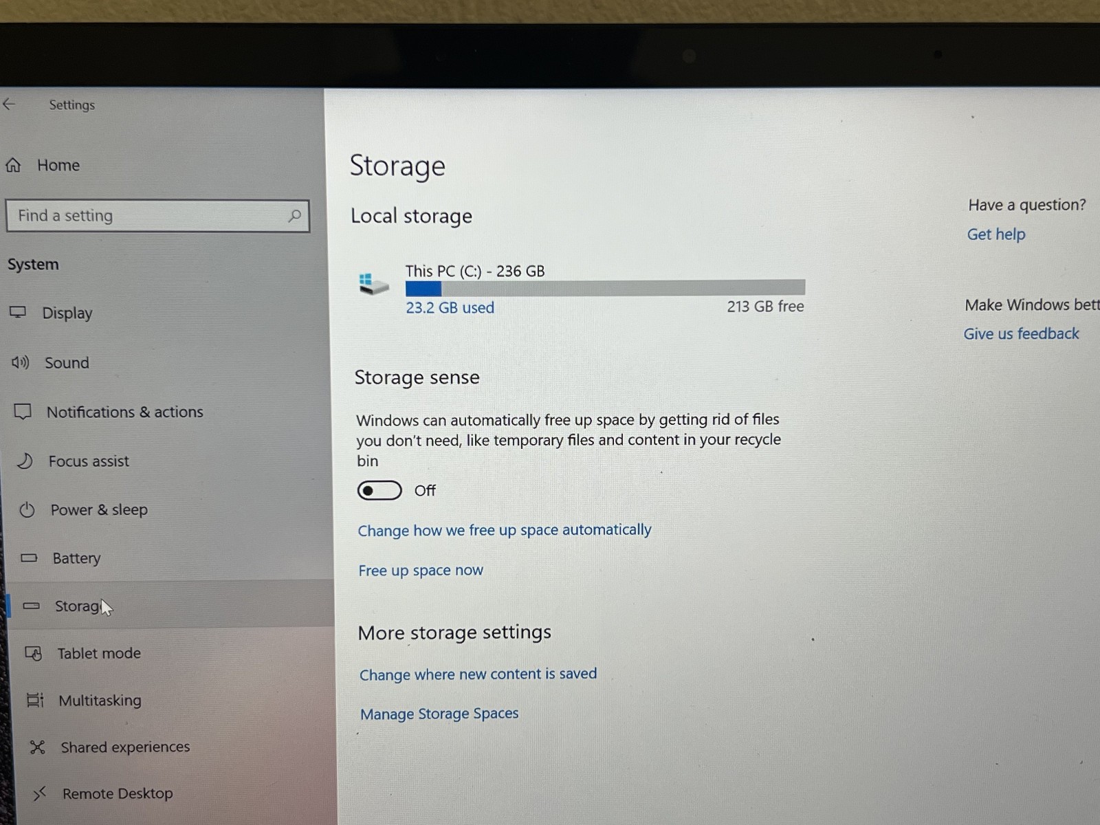 Microsoft Surface Laptop 2 Black 13.5” i7-8650U 2.11GHz 8GB 256GB SSD Model 1769