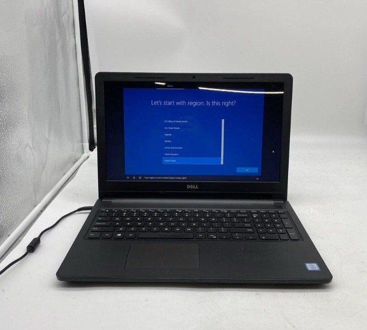 Dell Inspiron 15 3567 Intel Core i3-7100U 2.4GHz 8GB RAM 128GB SSD W10P