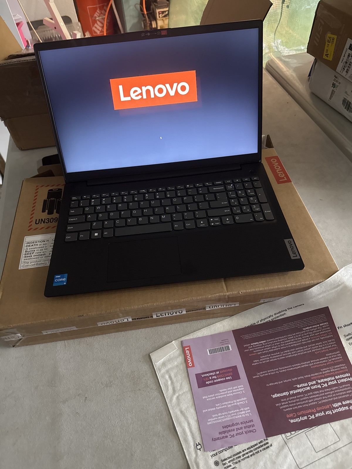 Lenovo V15 Gen 4 15.6″ FHD Laptop, i5-13420H, 24GB RAM, 1TB SSD, OB