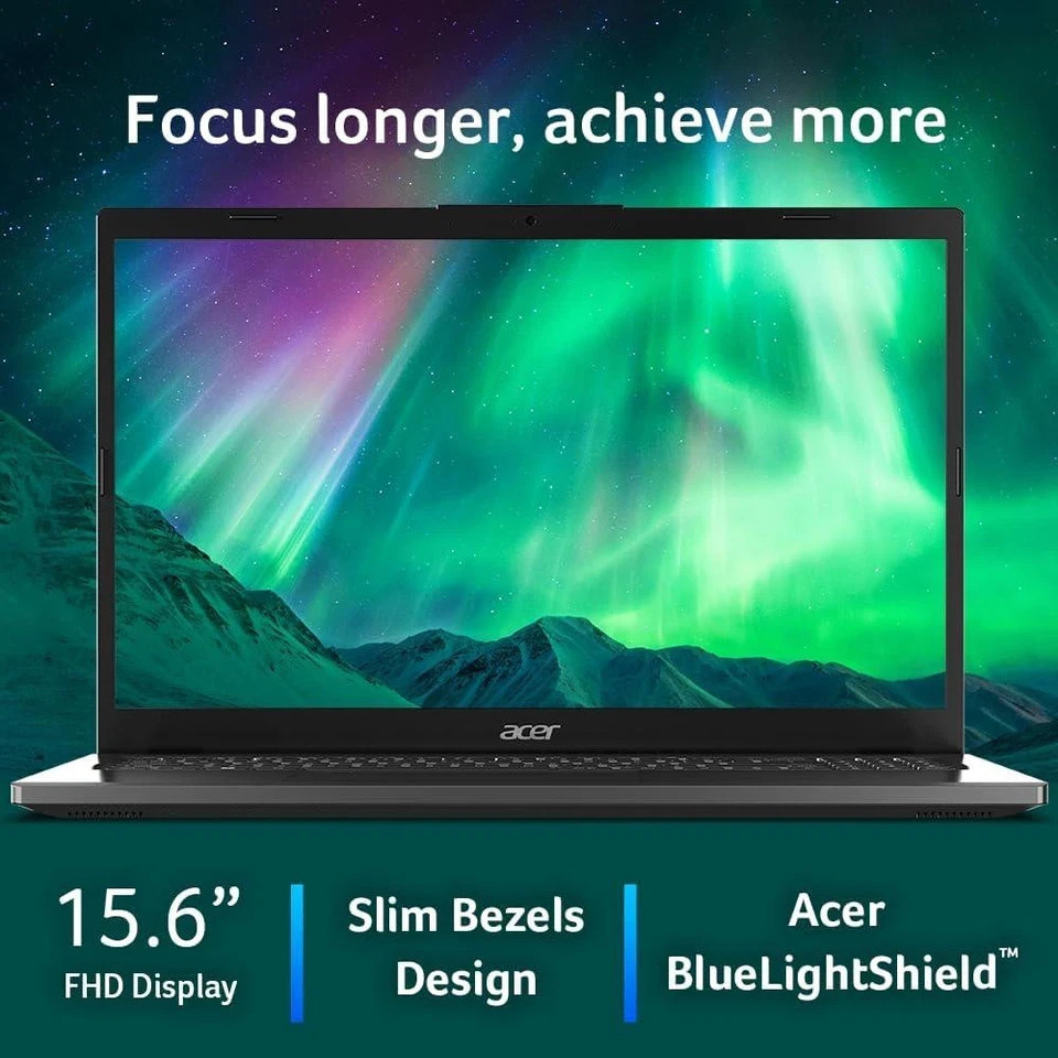 New Acer Aspire A15-41M-R8Y2 15.6” FHD Laptop Ryzen 5 8640HS 8GB 512GB SSD W11