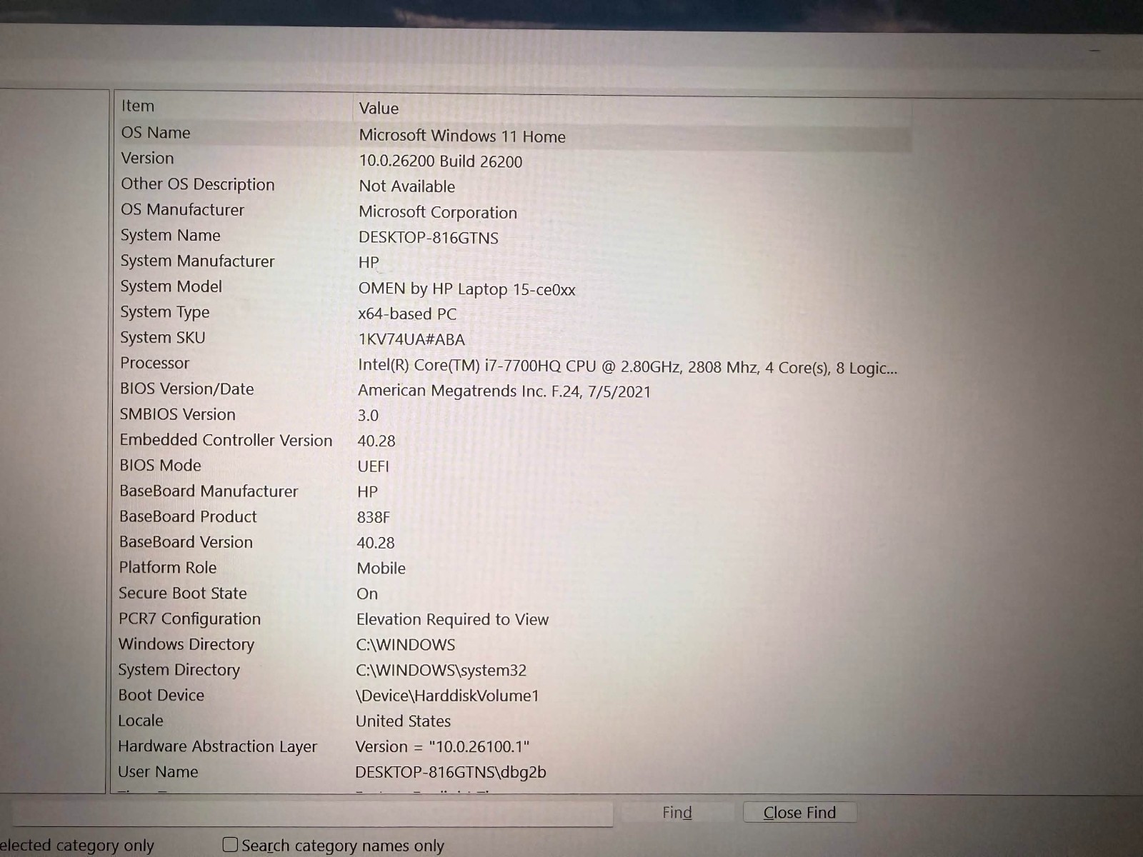 HP OMEN 15-ce011dx i7 GTX 1050 15.6” 16gb Ram Gaming Laptop