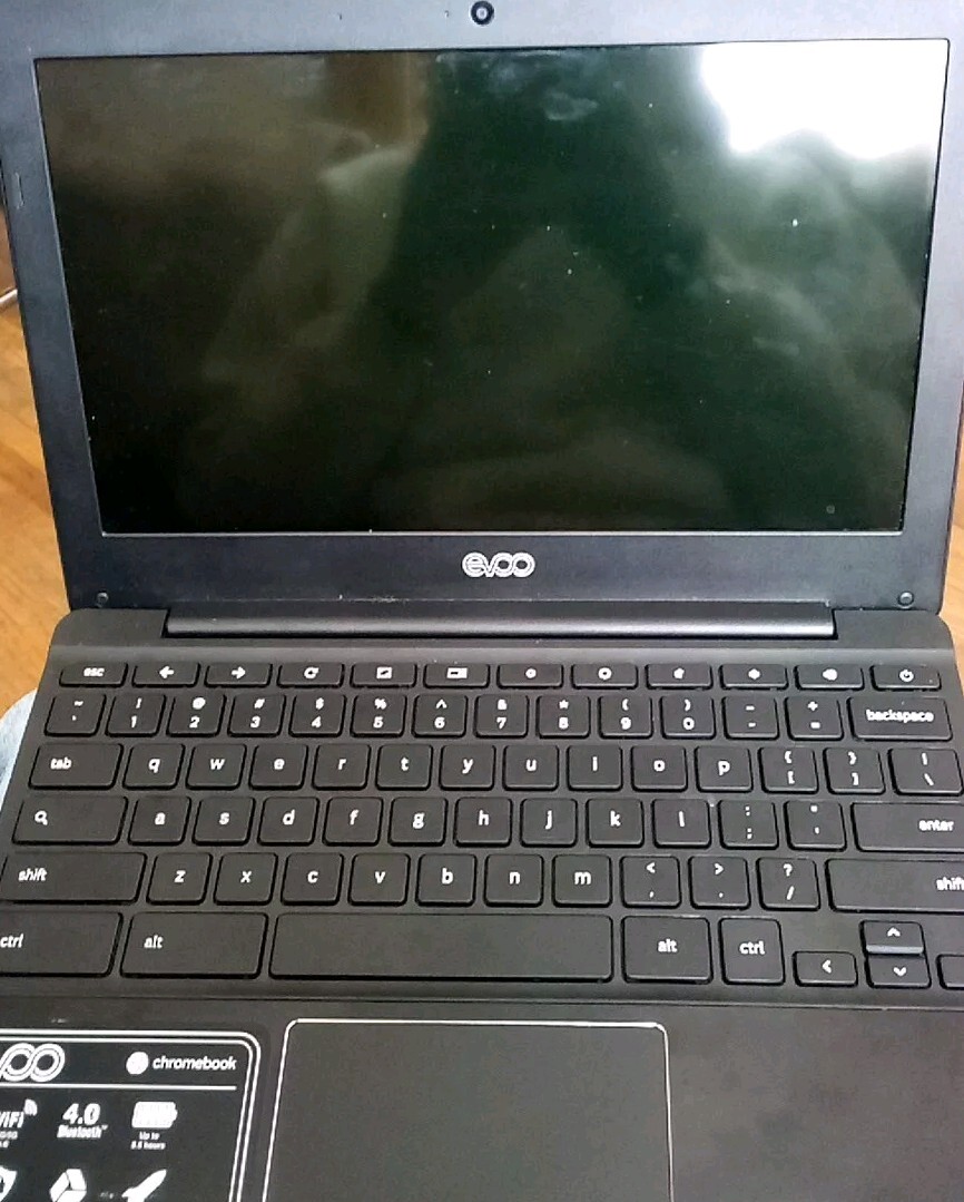 Evoo 11.6″ 4GB RAM 32GB Drive Chromebook – Charcoal