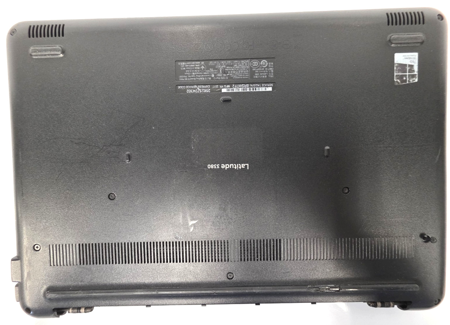 Dell latitude 3380 laptop| Touch| No RAM| No HDD| NO POWER| For Parts/repairs