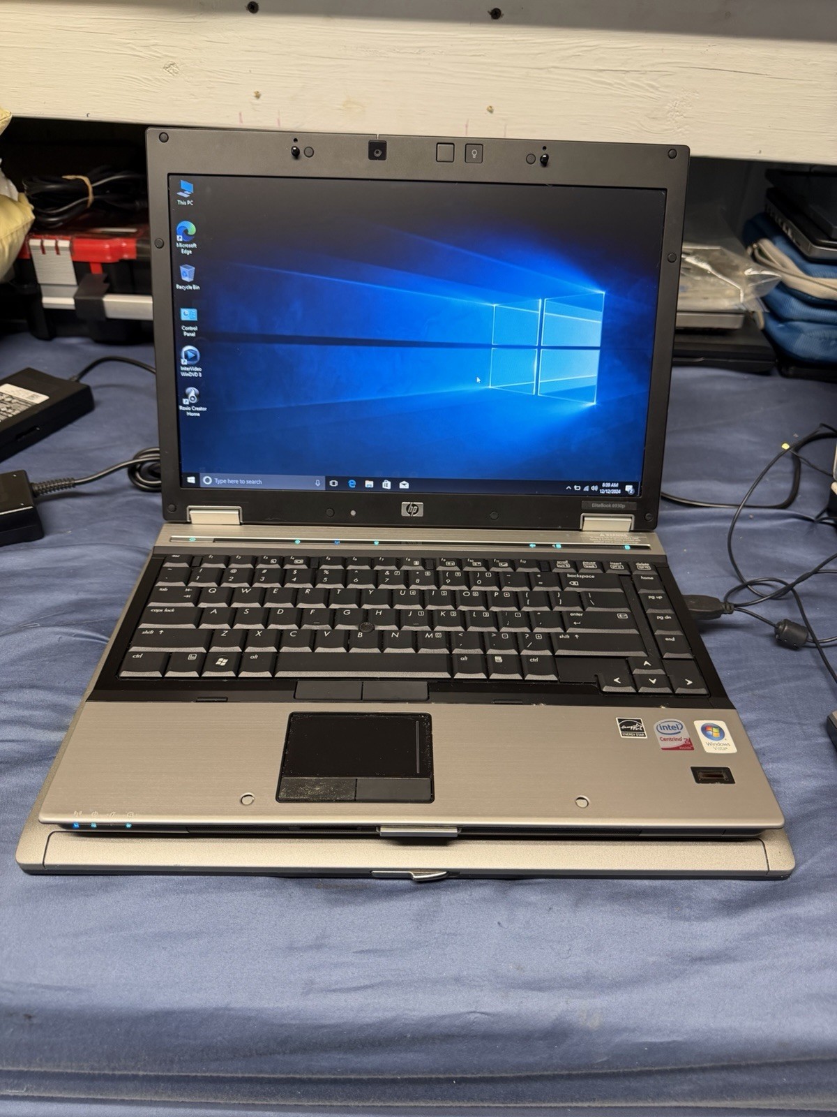 HP Elite 6930p 14”, Win10pro, Intel C2D 2.53Ghz, 160 GB, 4 GB, DVDRW, WiFi #005