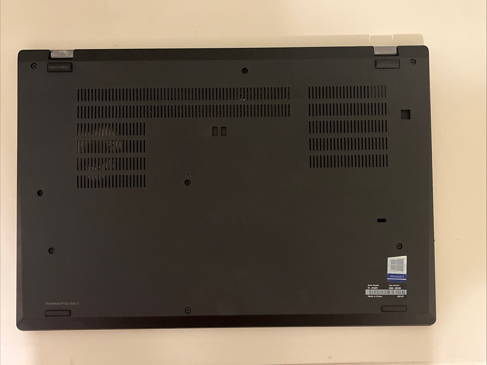 Lenovo ThinkPad P15S Gen 2 i5-1145G7 2.60 GHz 256GB SSD 16GB DDR4 Black /FAIR