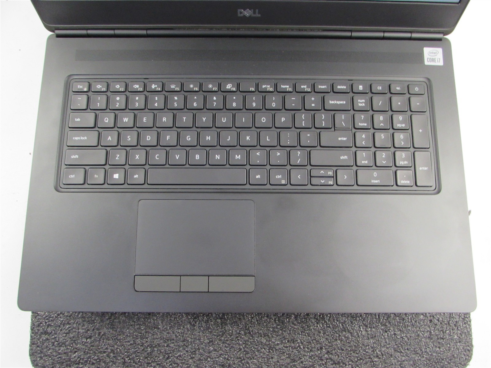 DELL PRECISION 7750 FHD CORE I7-10850H 1TB 32GB RAM RTX 4000 WIN 11 PRO NO BATT