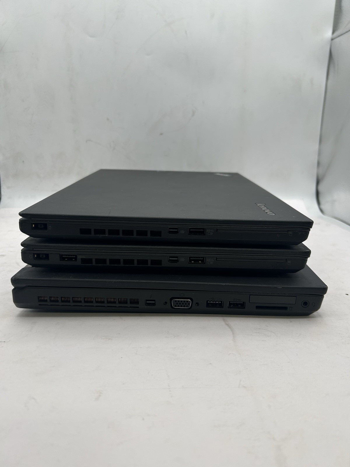 Lot of 3 Lenovo ThinkPad For Parts/Repair No AC 5-19-1