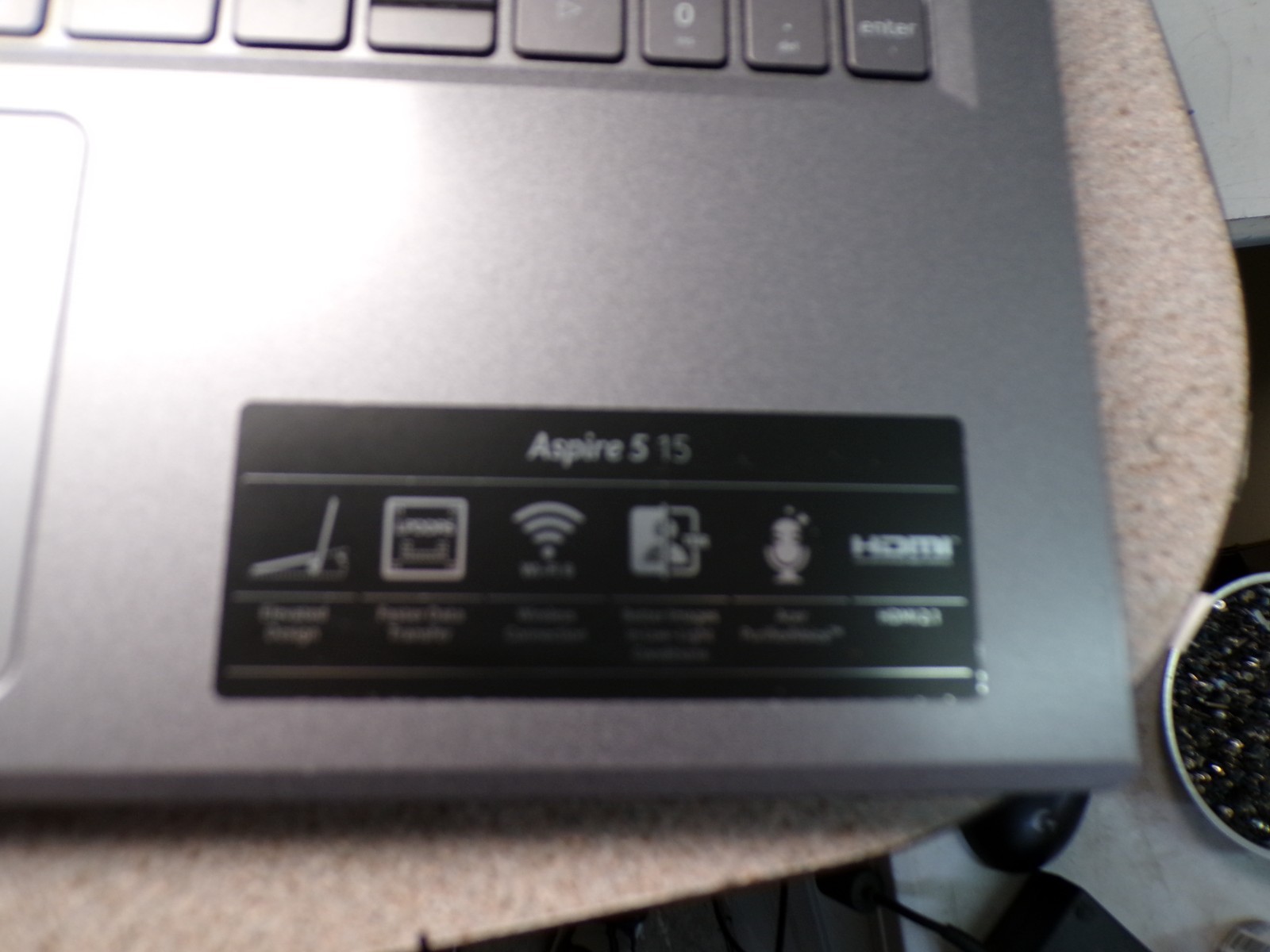 Acer Aspire A515-58PT INTEL CORE I7-13620H@1.60GHz 8GB RAM NO DRIVE PARTS 1113