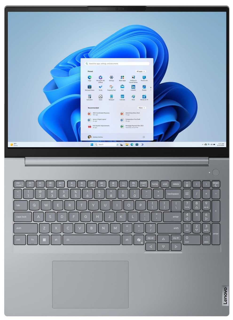 Lenovo ThinkBook G9 16″ WUXGA 120Hz Touch 10-Core 7 240H 16GB 512GB SSD Cam FPR