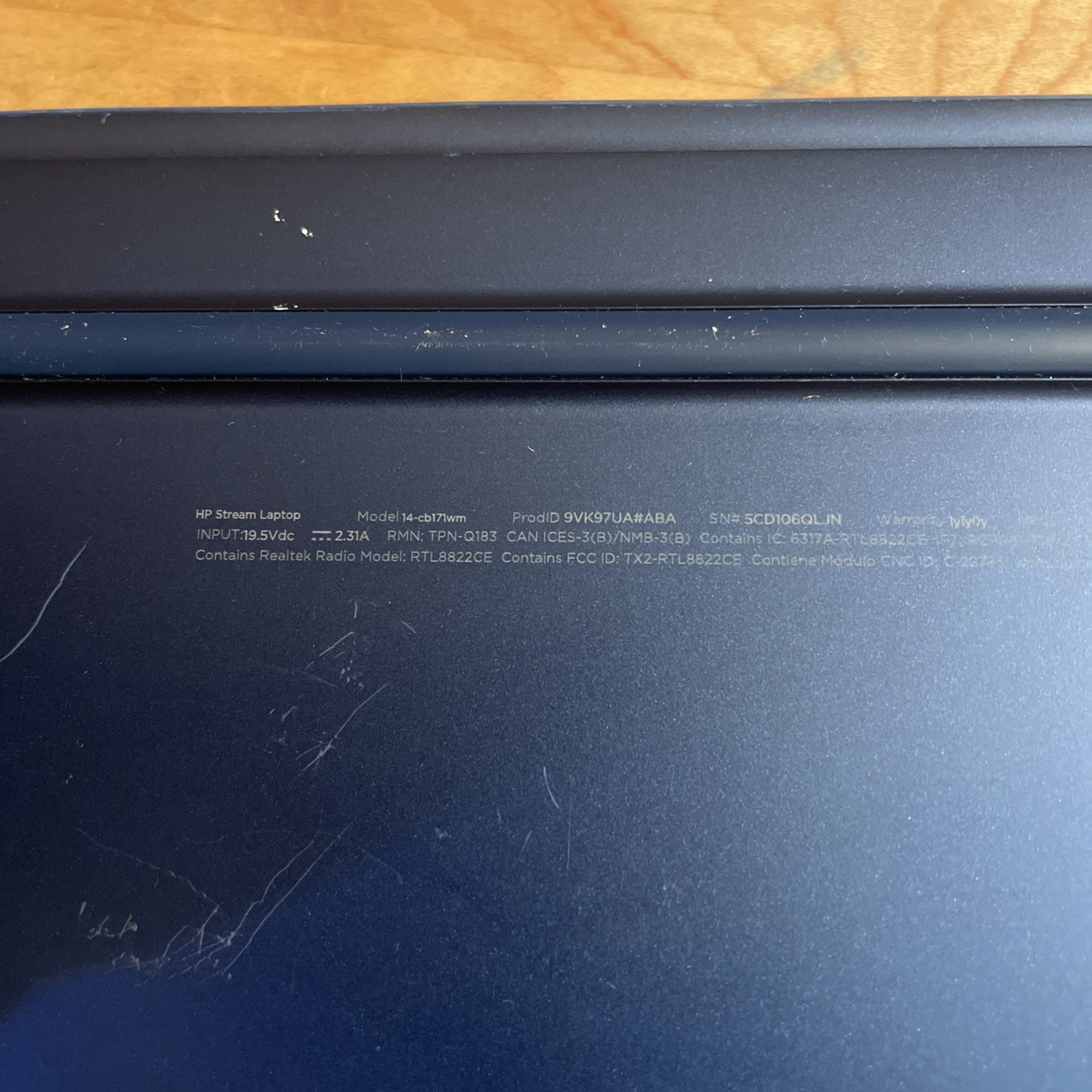 HP Stream 14-CB171WM 14″ Celeron Read Description No OS￼
