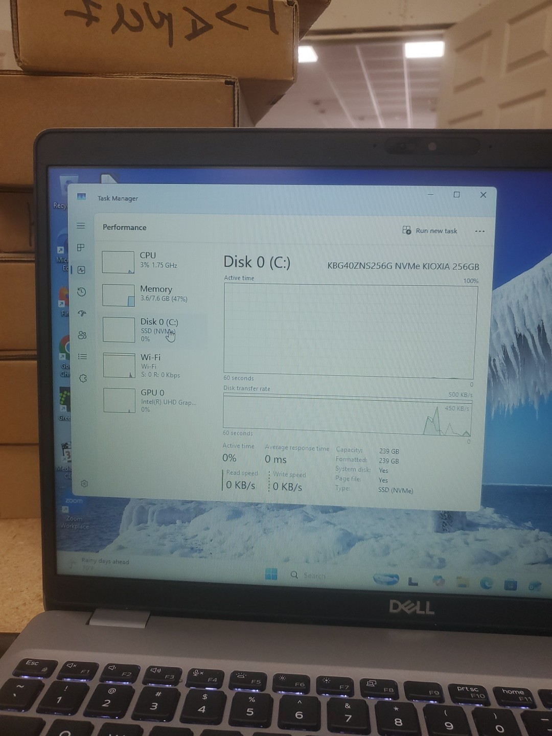 Dell Precision 3550 Laptop – i5-10310U 8GB 256GB SSD 15.6″ 051526-3