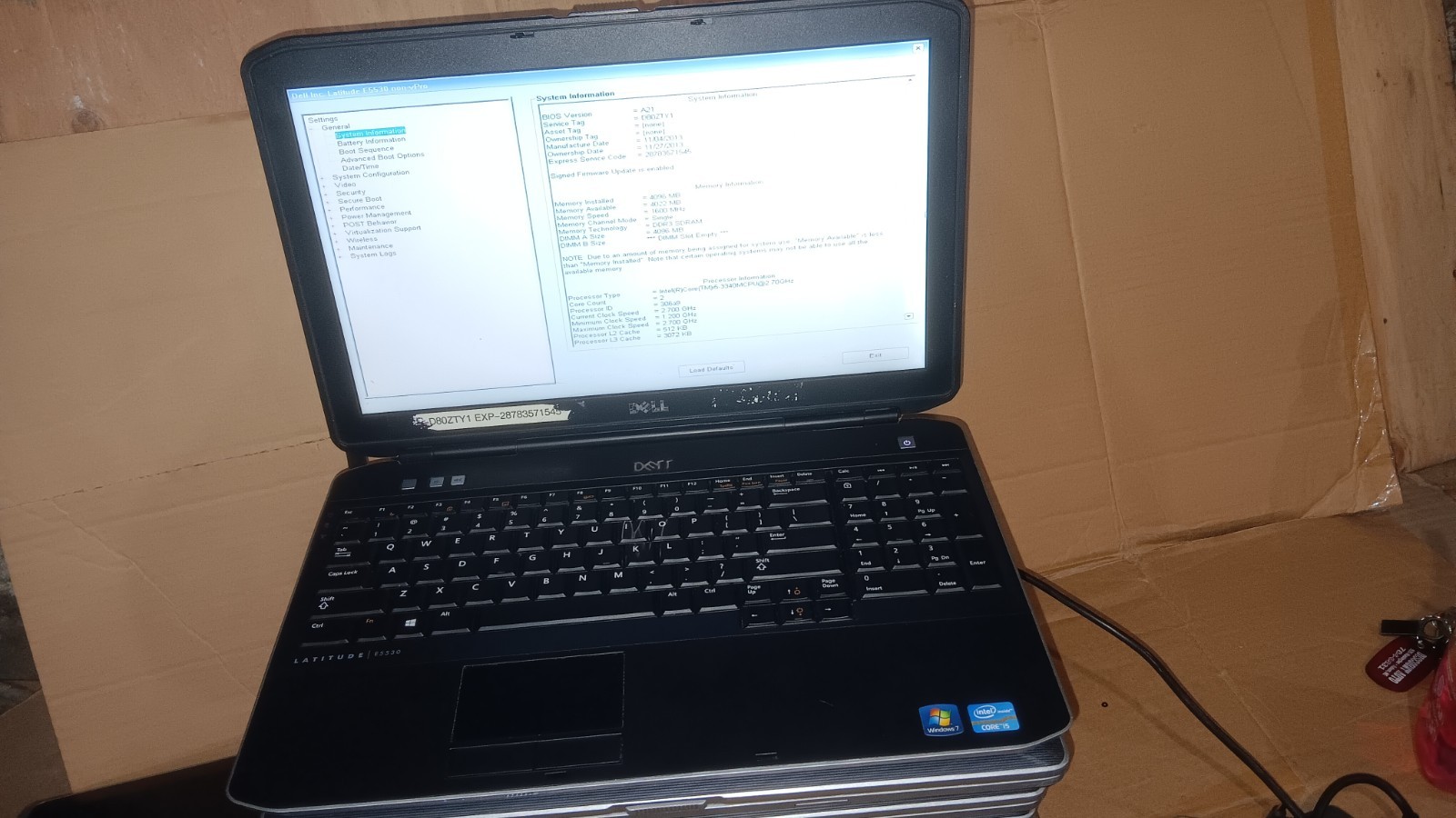 Lot of 9 Dell Latitude E6530, E6520, E5530 Laptops Core i5, 15.6″ LCD Screen P/R
