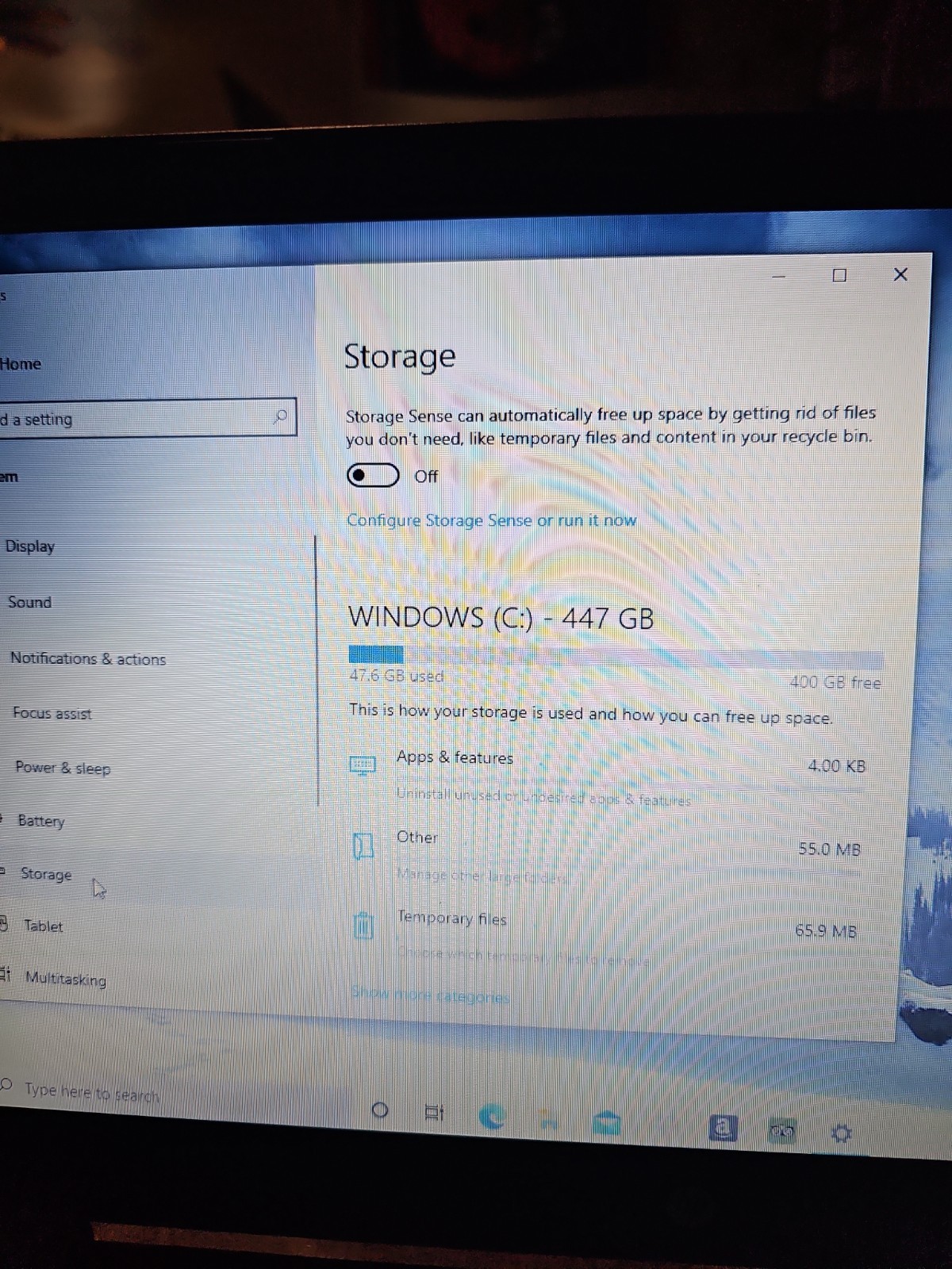 HP 15-f233wm Laptop w/Cable Intel Celeron N3050 15.6-in 4GB RAM 500GB HDD Win 10