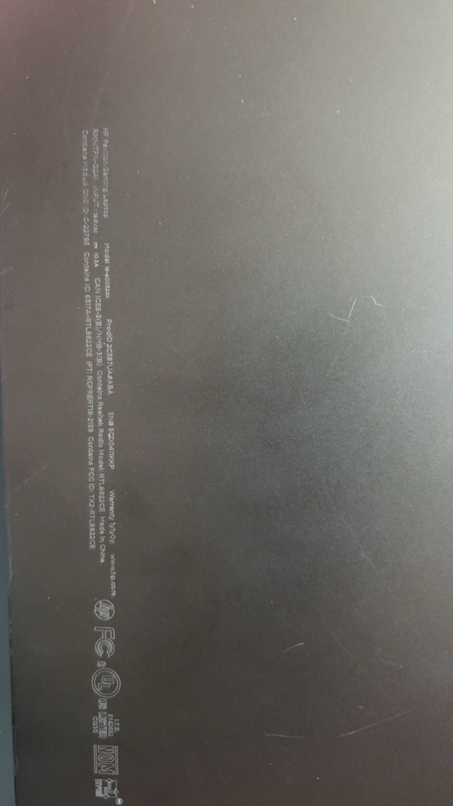 HP Pavilion Gaming 15-ec0032dx Laptop Intel Core i5 NVIDIA GTX 15.6″ Black