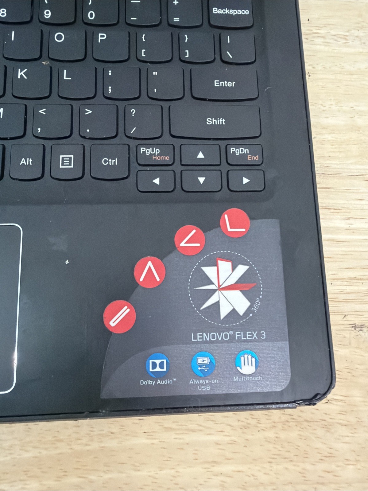Lenovo Flex 3 Laptop. Intel. NOT TESTED. NO CHARGER. JUST FOR PARTS.
