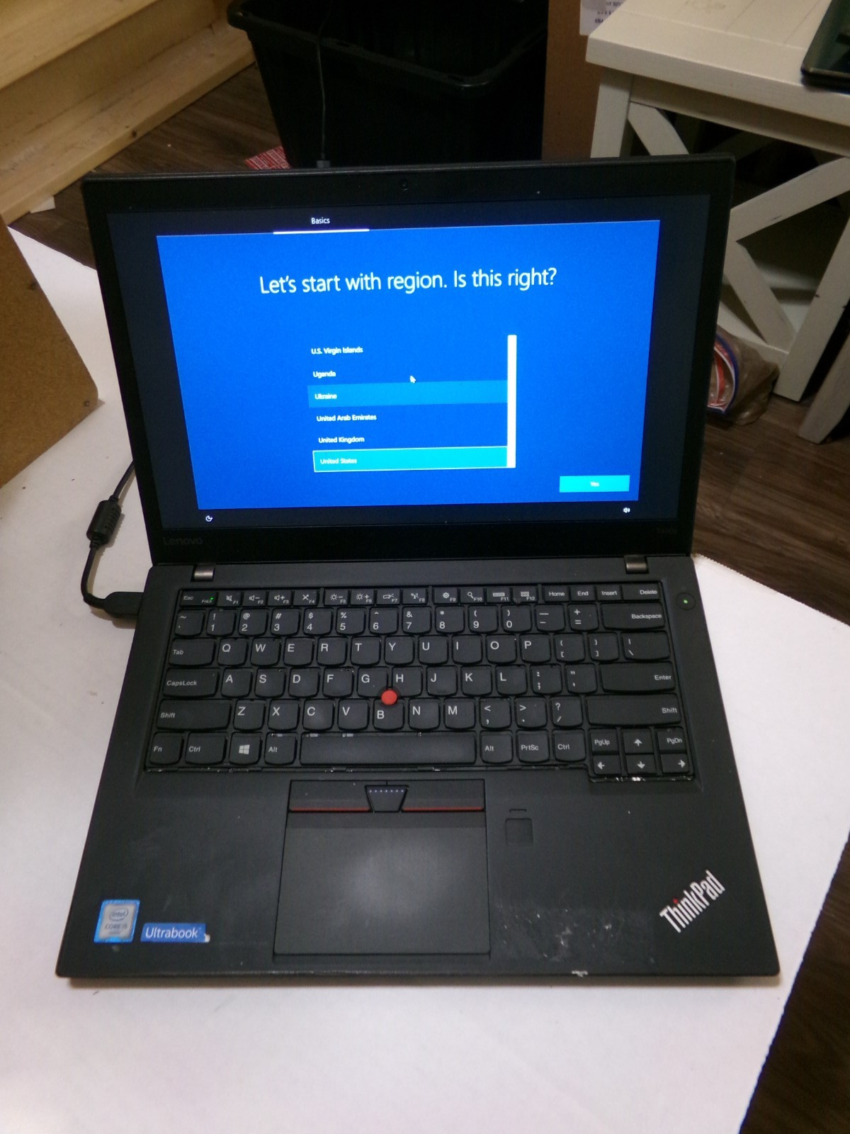 Lenovo ThinkPad T460s, i5-6200U, 8 GB, 14″ FHD, Charger, AC Adapter, 256SSD