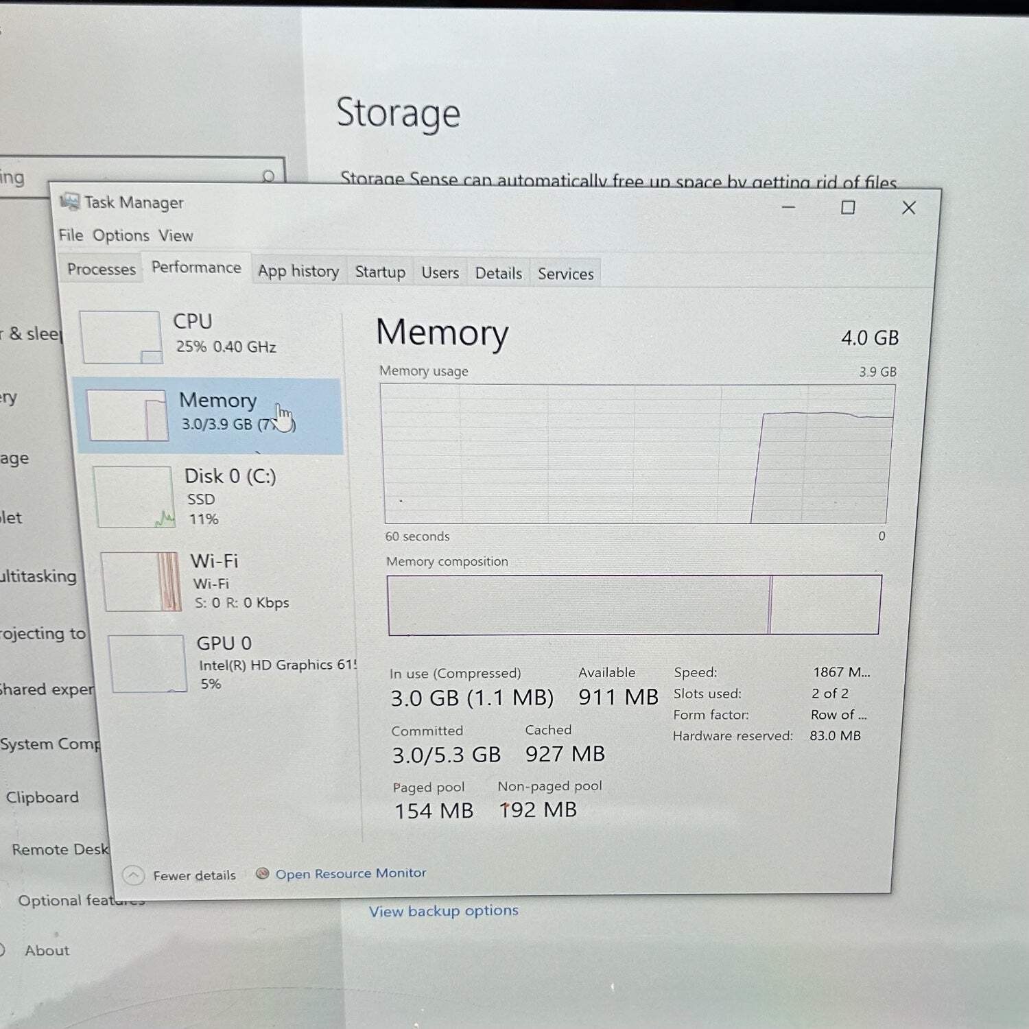 Broken Microsoft Surface 5 Pro 1796 12.3″ m3-7Y30 4GB RAM 128GB SSD Cracked Scre