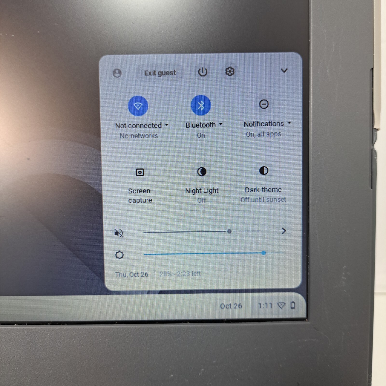 HP Chromebook 11 G7 EE 11.6″ Laptop 4GB RAM 16GB eMMC (Damaged Body, Working)